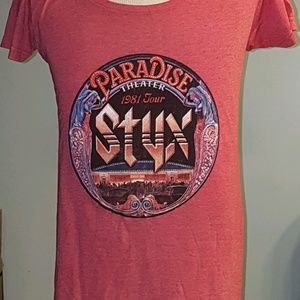 Styx Paradise Theater 1981 Concert Shirt-Womens